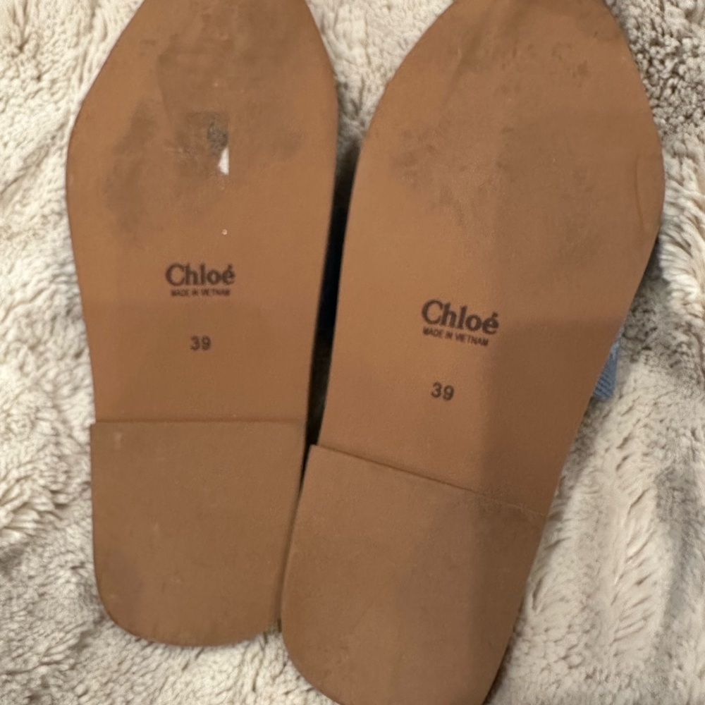 Chloe
x High Summer Woody Embroidered Logo Flat sandals - Picture 3 of 4
